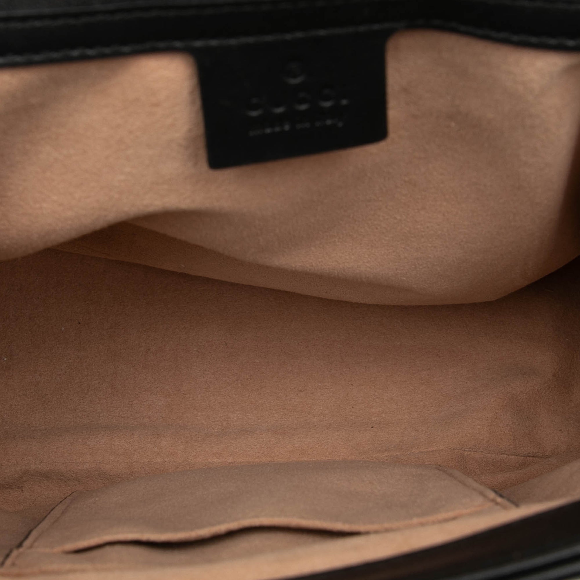 Bicolor Calfskin Bamboo Trapuntata Queen Margaret Backpack - Image 4