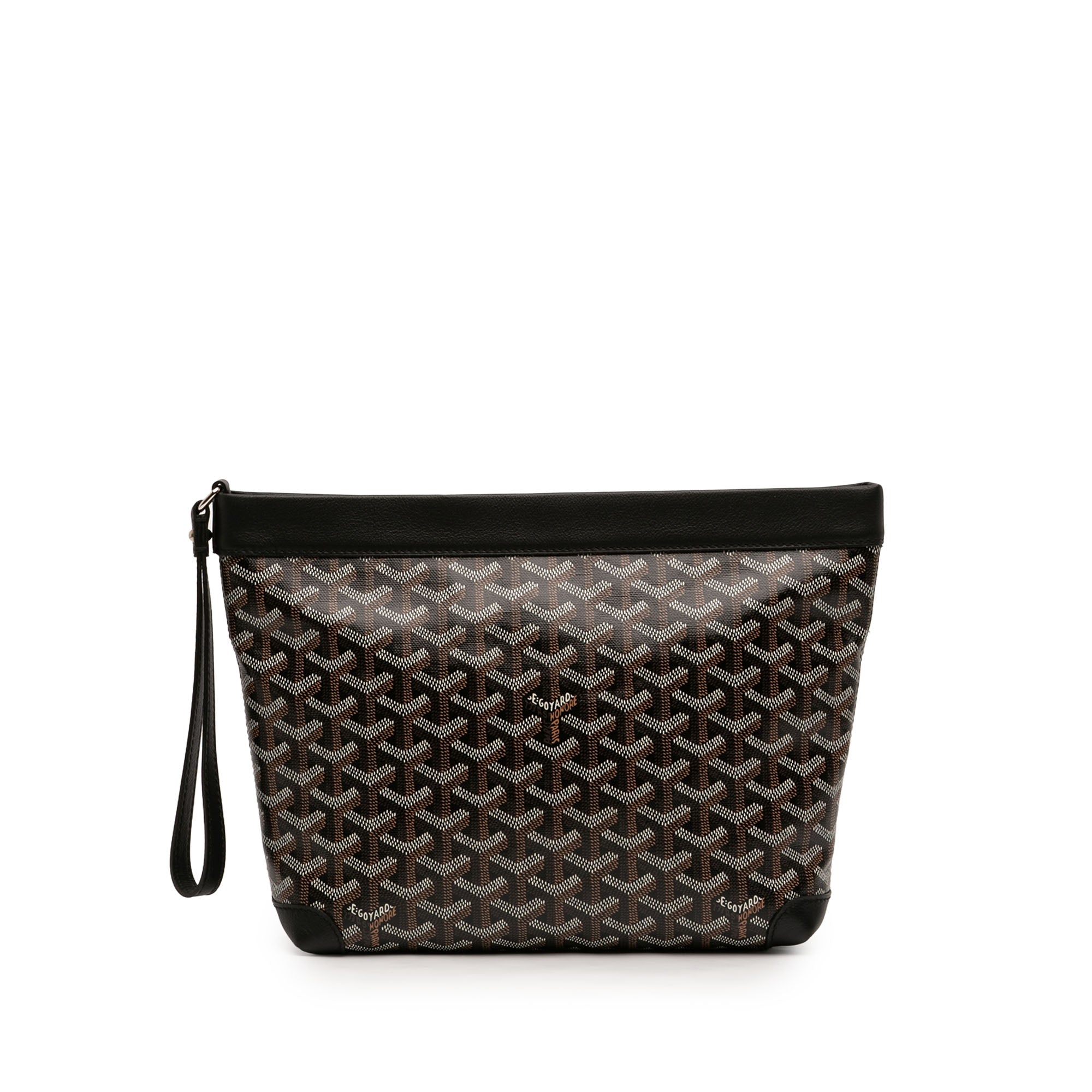 Goyardine Coated Canvas Conti Pouch - Image 1