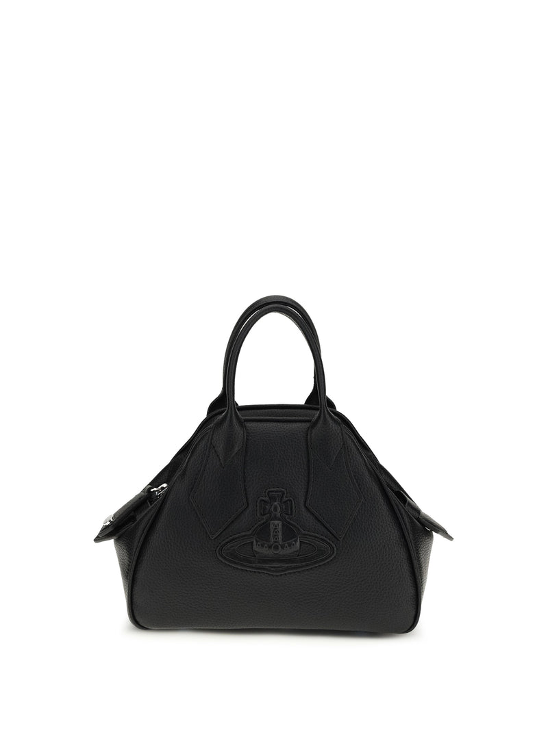 Vivienne Westwood Yasmine Shoulder Bag — Black Calf Leather