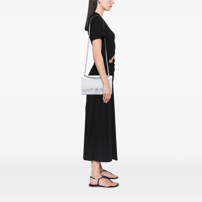 Jumbo Classic Caviar Double Flap - Image 6