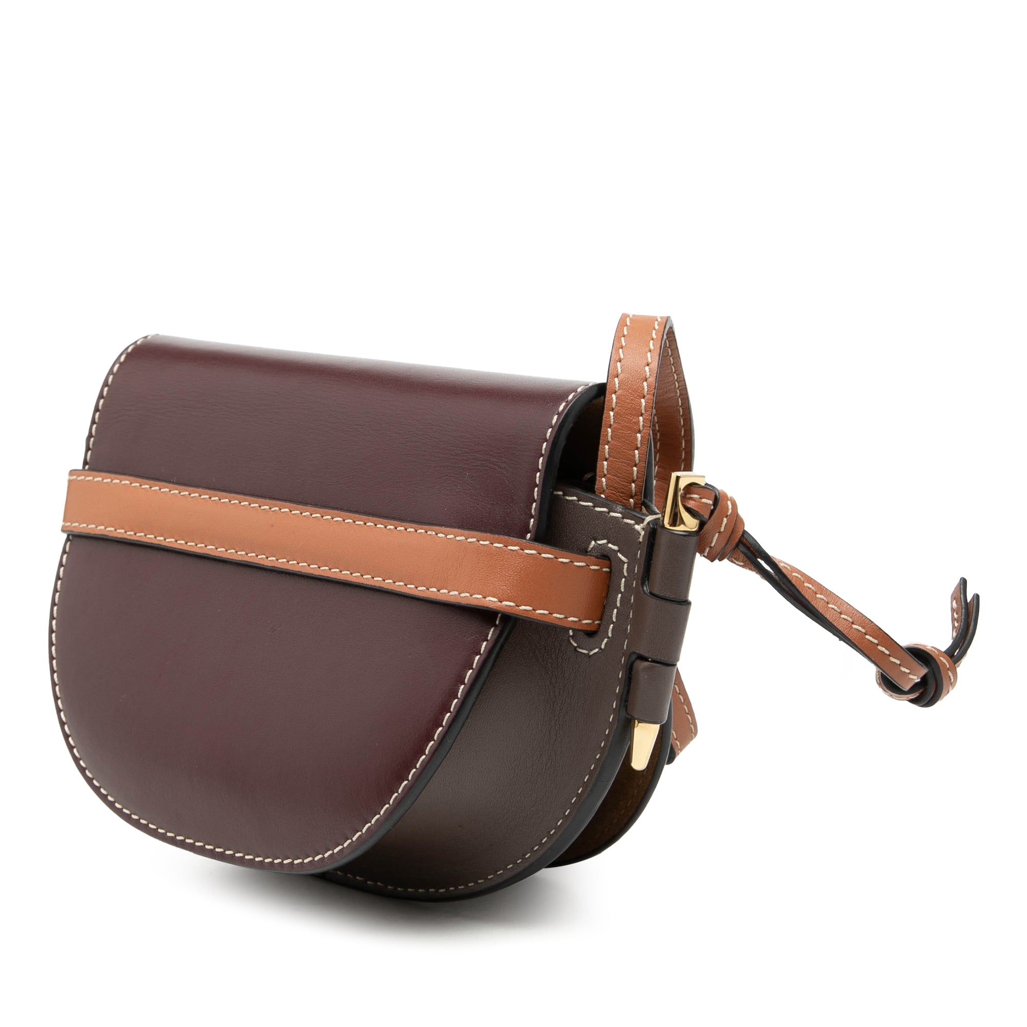 Mini Tricolor Leather Gate Crossbody - Image 2