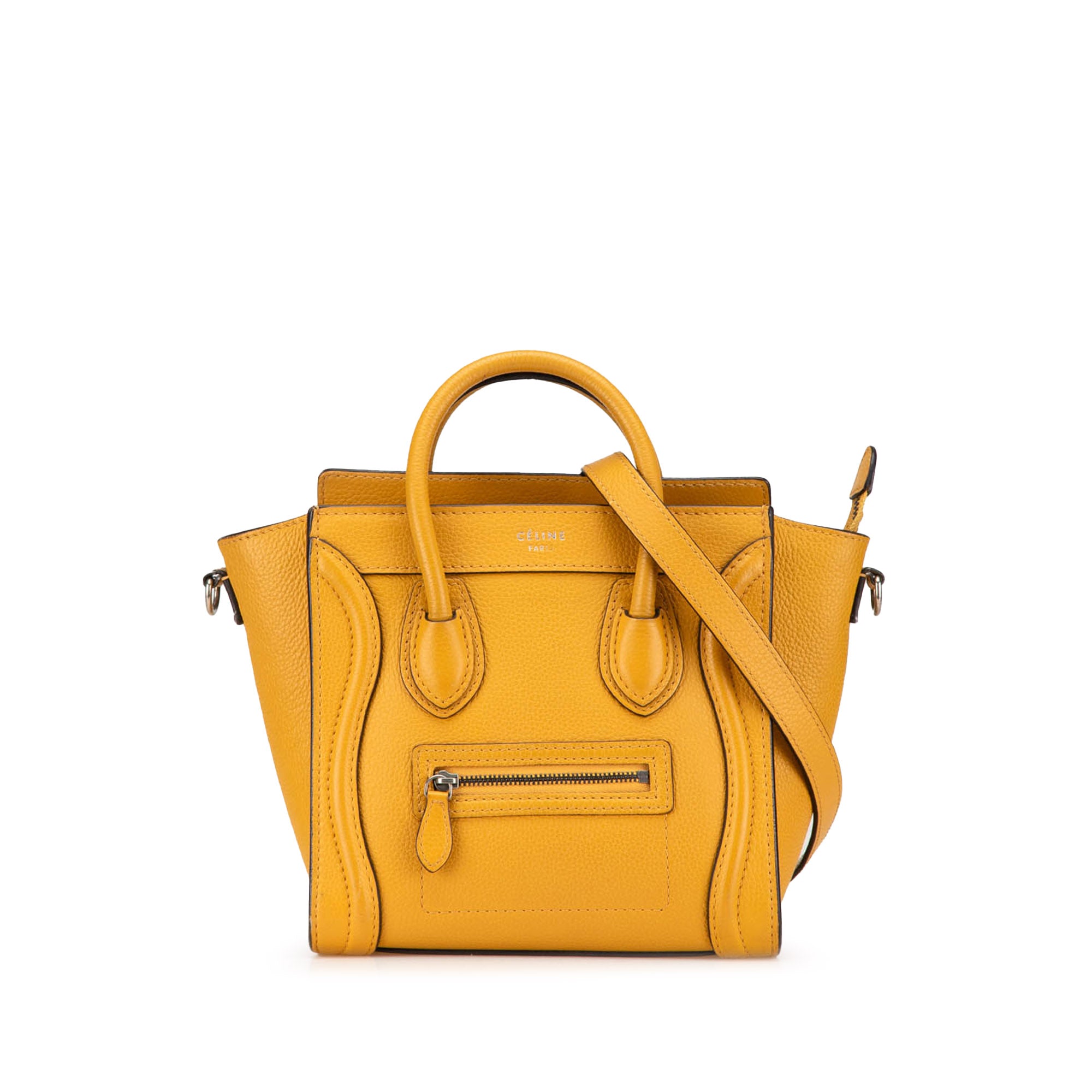 Nano Leather Luggage Tote - Image 1