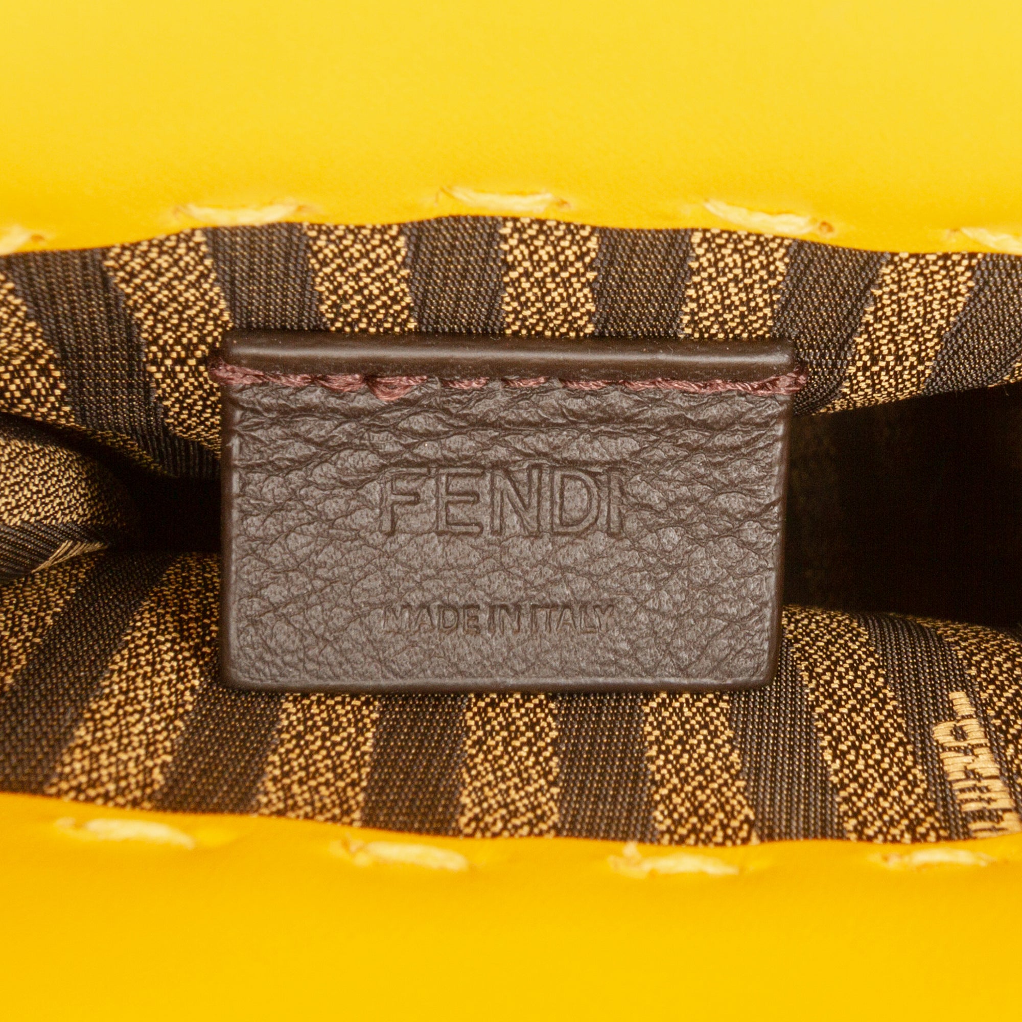 Mini Leather Sunshine Shopper Tote - Image 5