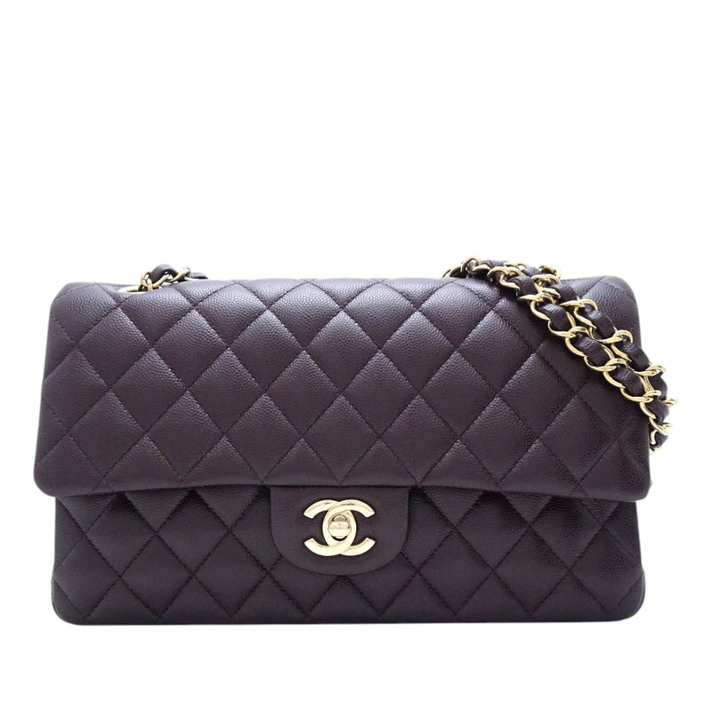 Medium Classic Caviar Double Flap