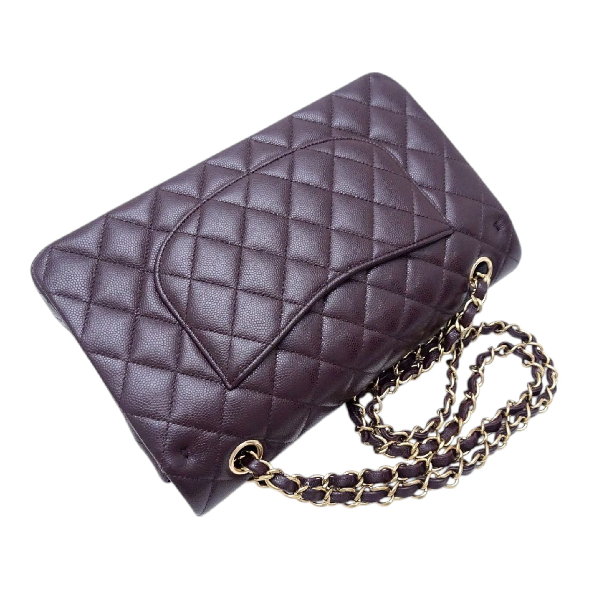 Medium Classic Caviar Double Flap - Image 2