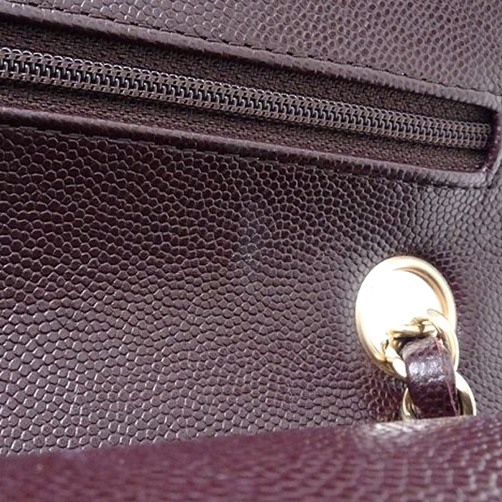 Medium Classic Caviar Double Flap - Image 9