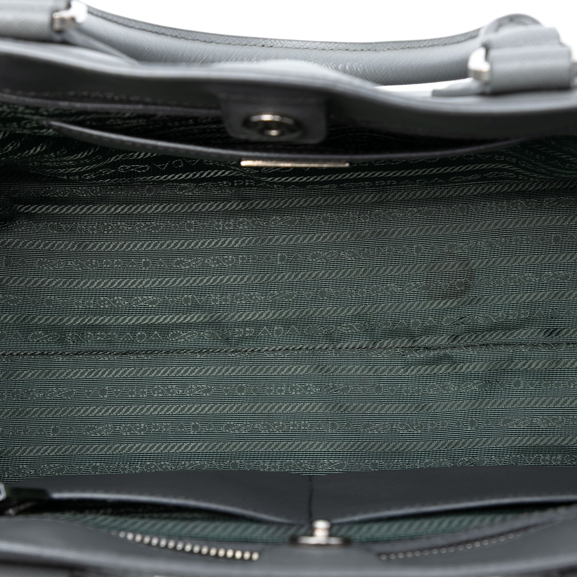 Medium Bicolor Saffiano Lux Galleria Satchel - Image 4