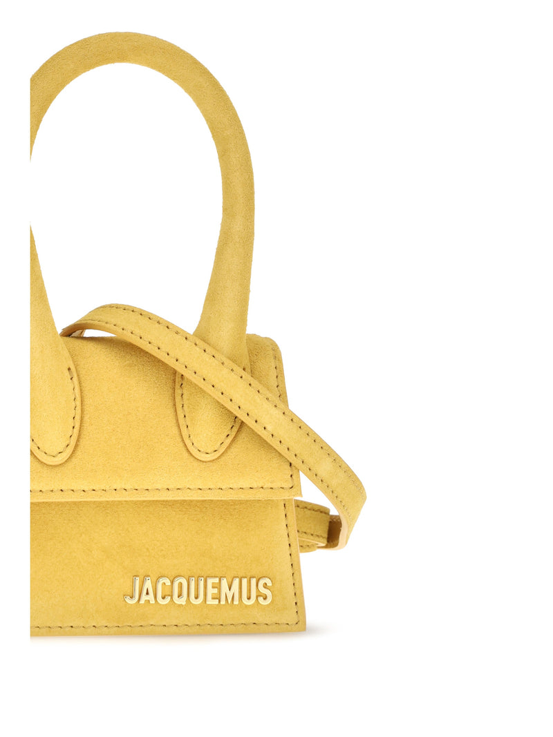 Jacquemus Top Handle Bag — Yellow Leather