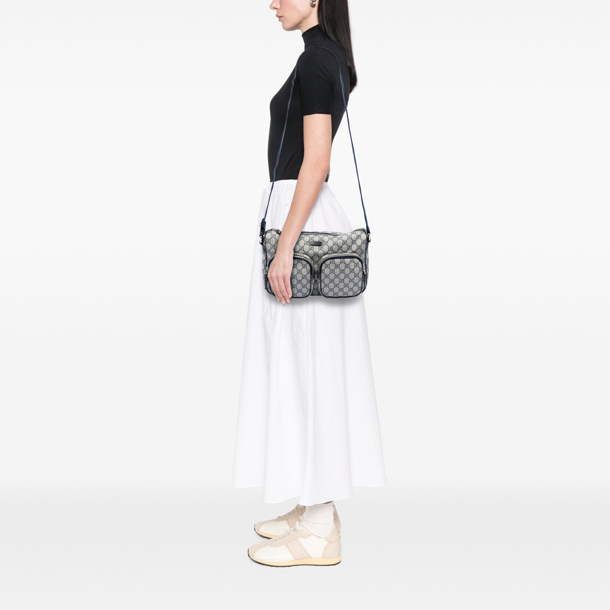 GG Supreme Double Pocket Crossbody - Image 7
