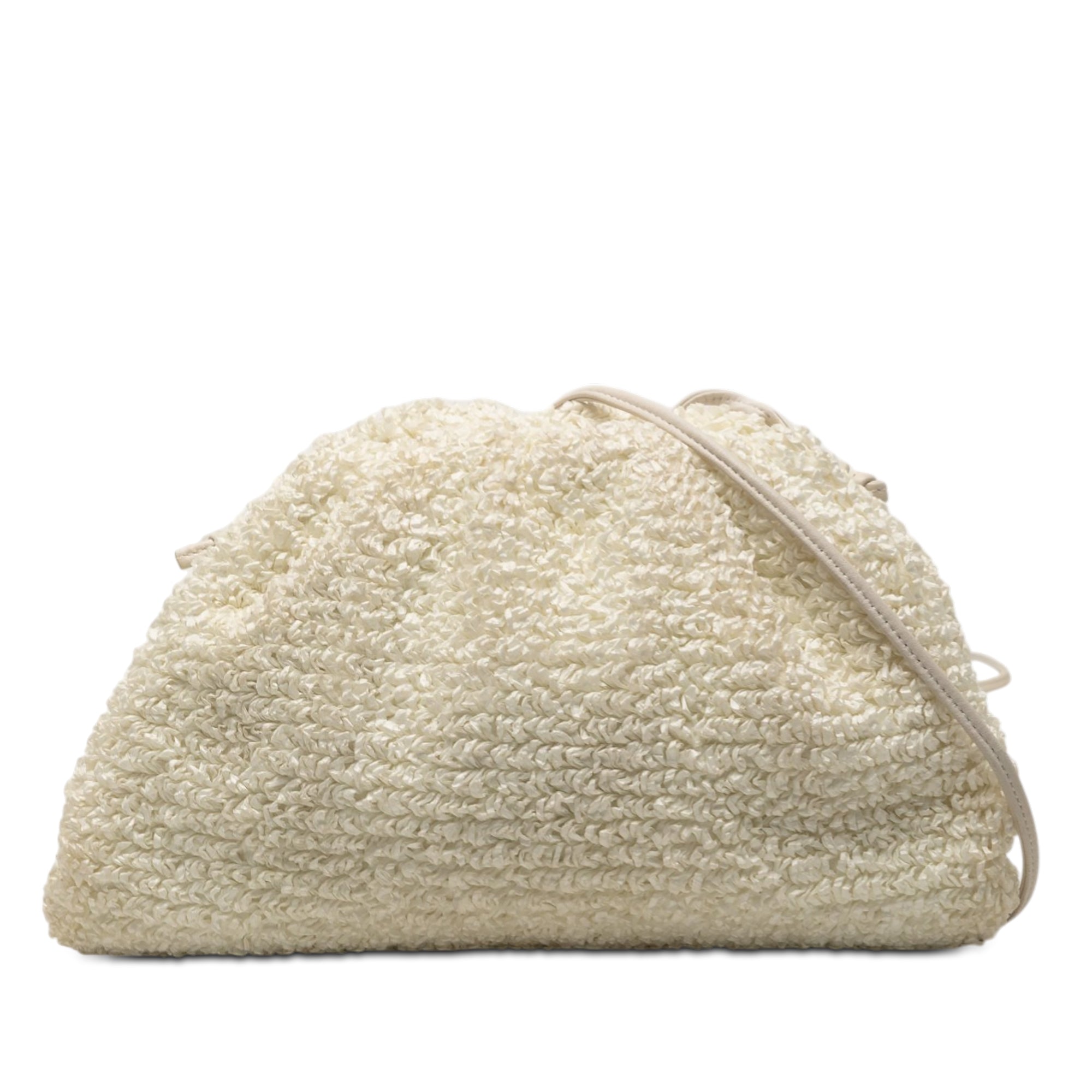 Boucle Raffia The Mini Pouch Crossbody - Image 1