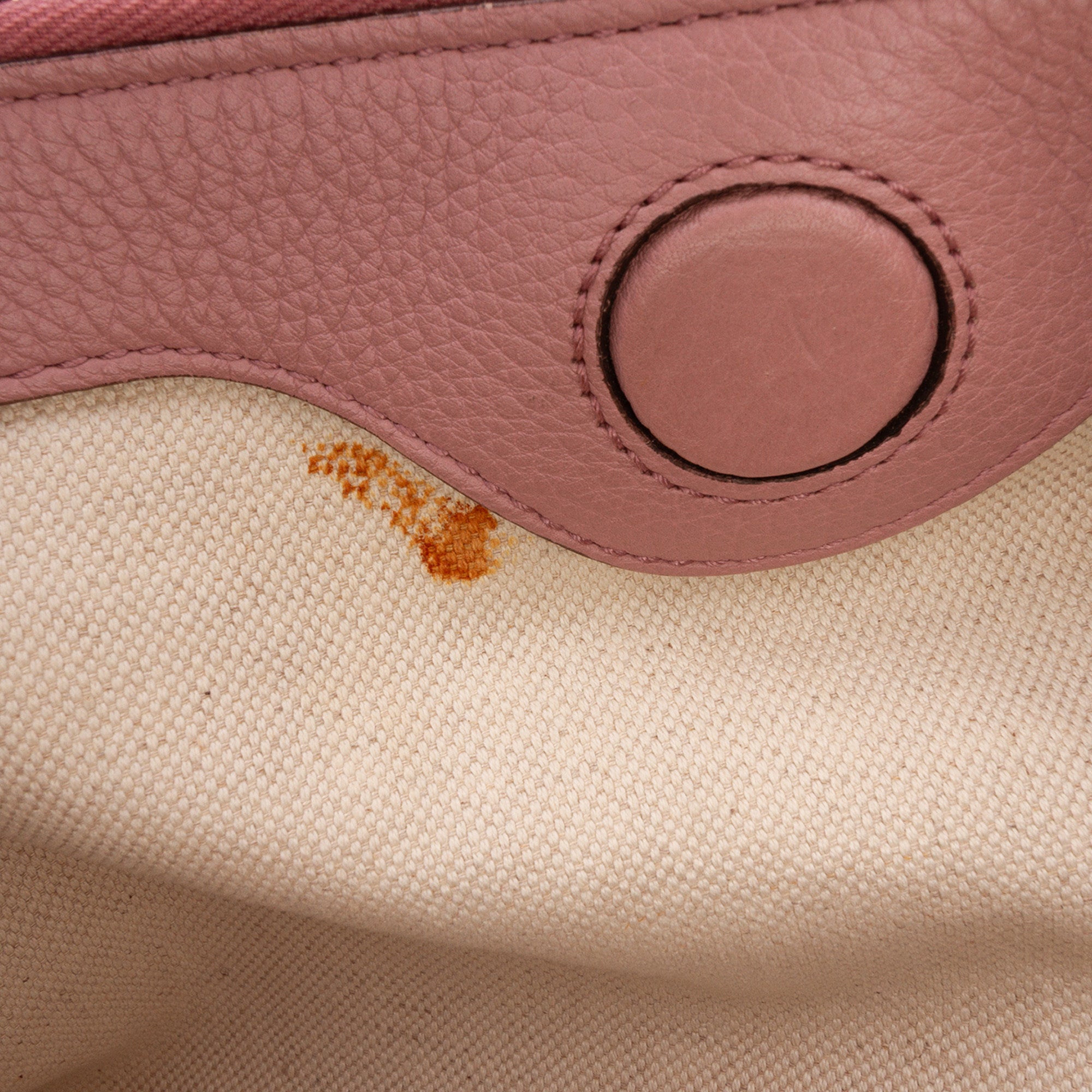 Medium Calfskin Bamboo Shopper Satchel - Image 10
