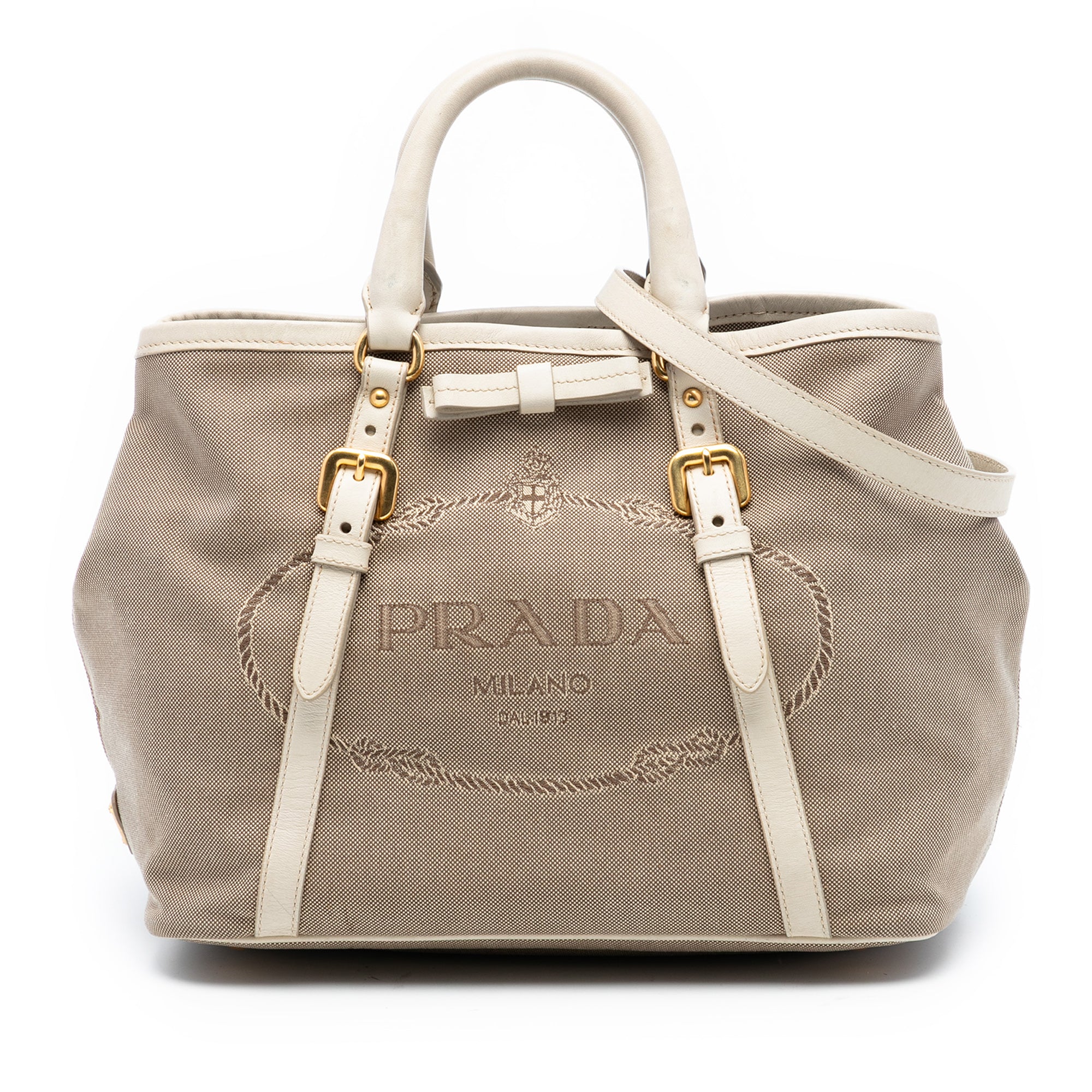 Canvas Canapa Logo Bow Satchel - Image 1