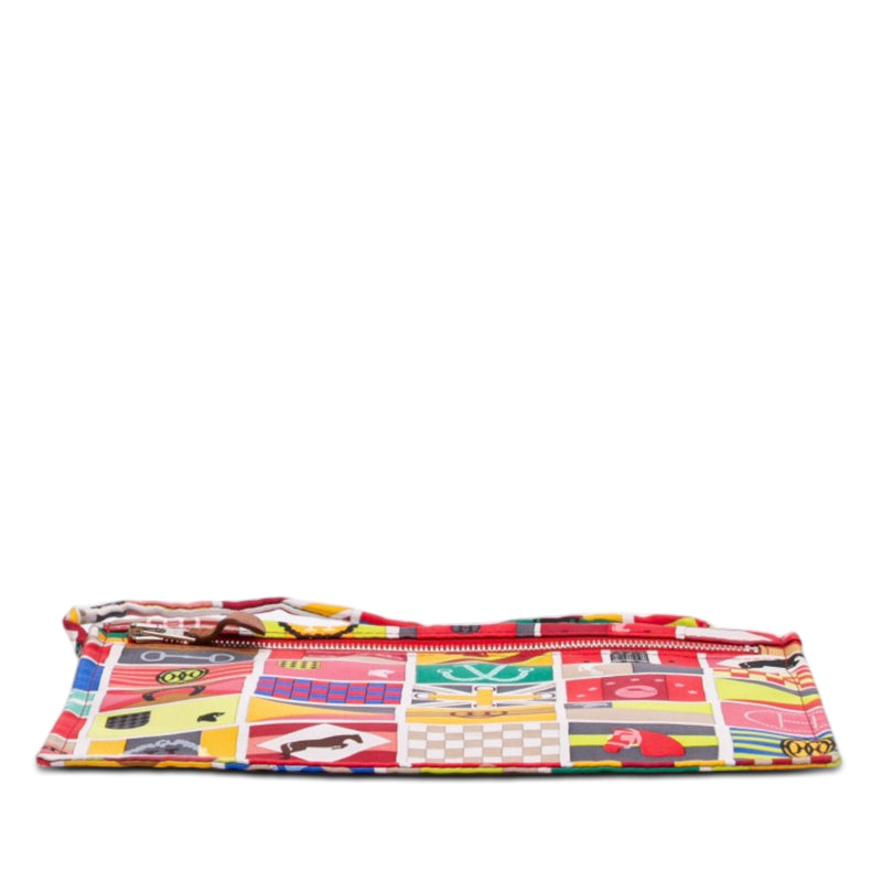 Hermes en Voyage Silk Pouch - Image 3