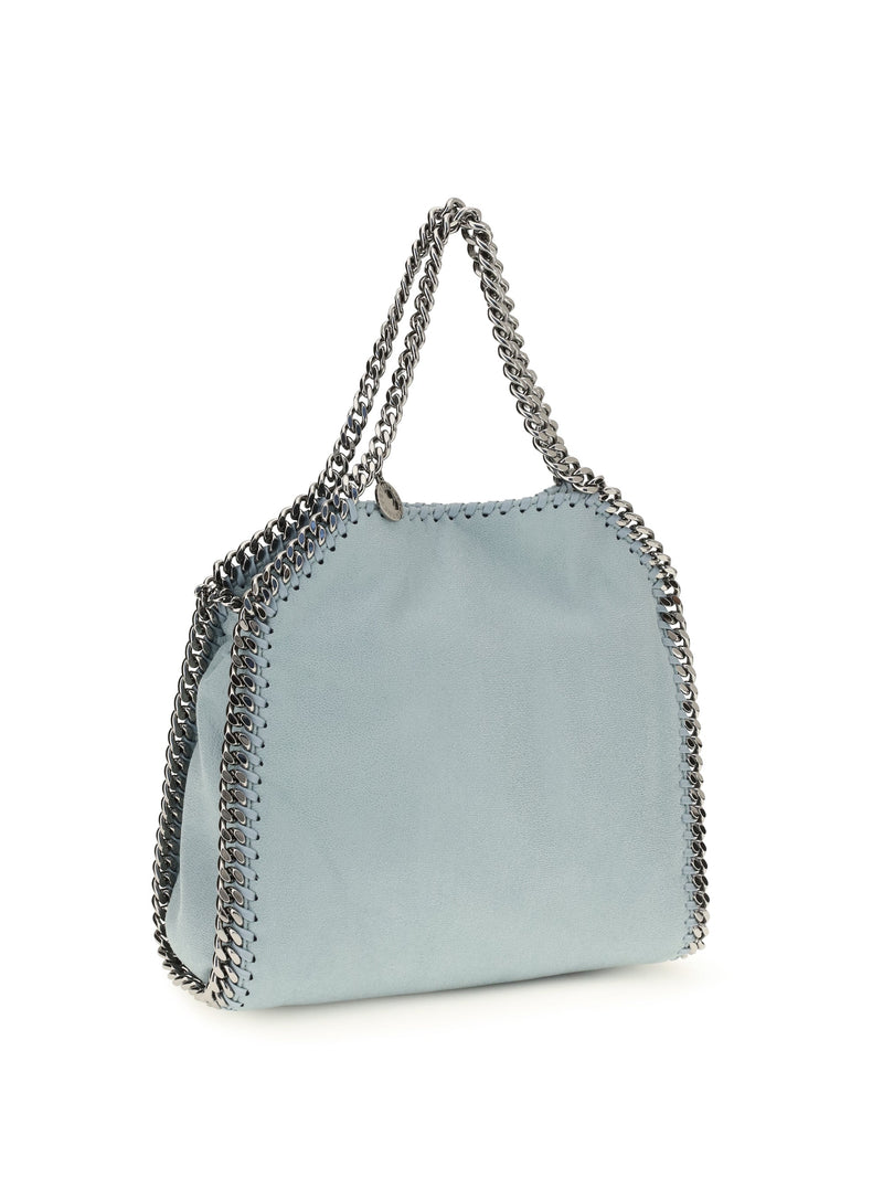 Stella Mccartney Top Handle Bag — Blue Polyester
