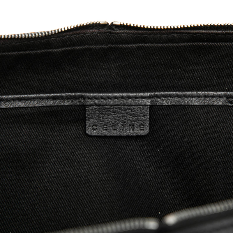 Leather Trimmed Macadam Canvas Messenger Bag - Image 5