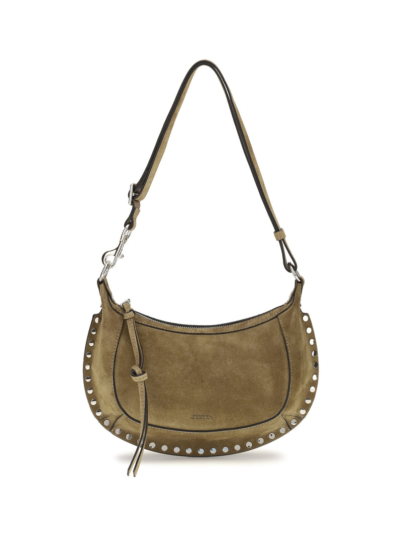 Isabel Marant Shoulder Bag — Taupe Calf Leather
