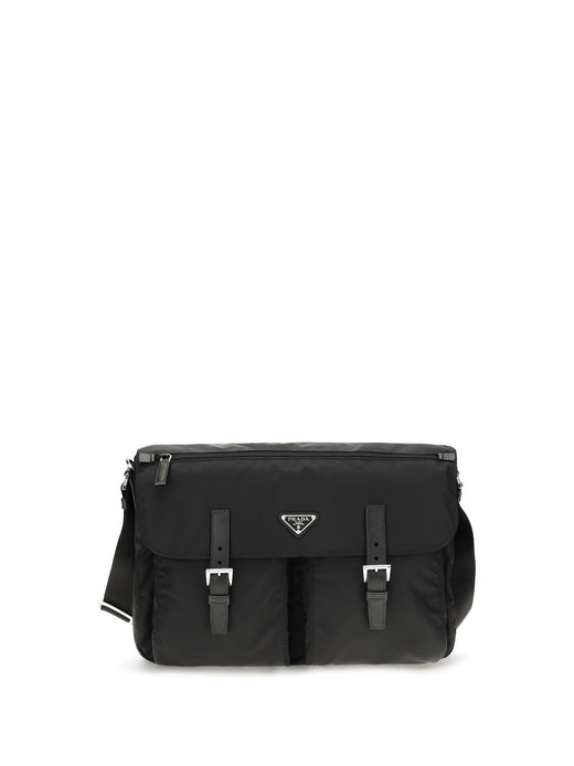 Prada Re-Nylon Shoulder Bag — Black Polyamide
