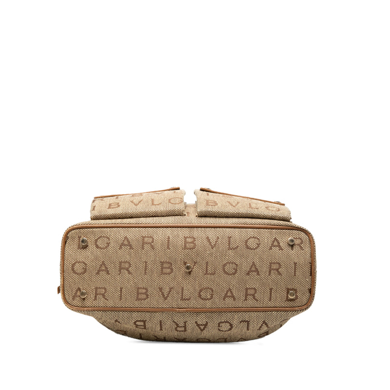 Logomania Canvas Satchel - Image 3