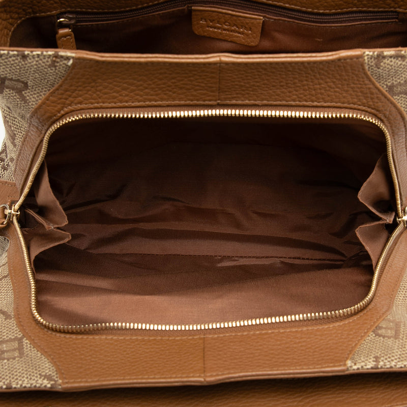 Logomania Canvas Satchel - Image 4