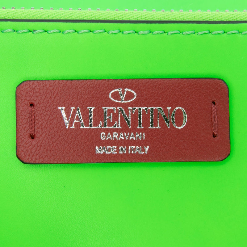 Leather VLTN Satchel - Image 6