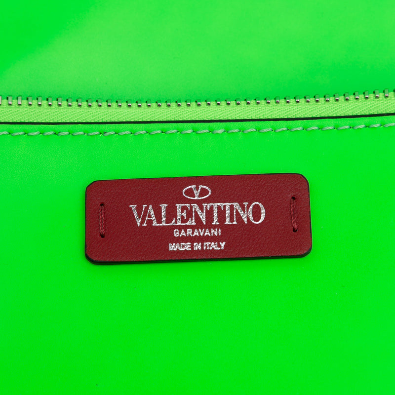 Leather VLTN Satchel - Image 7