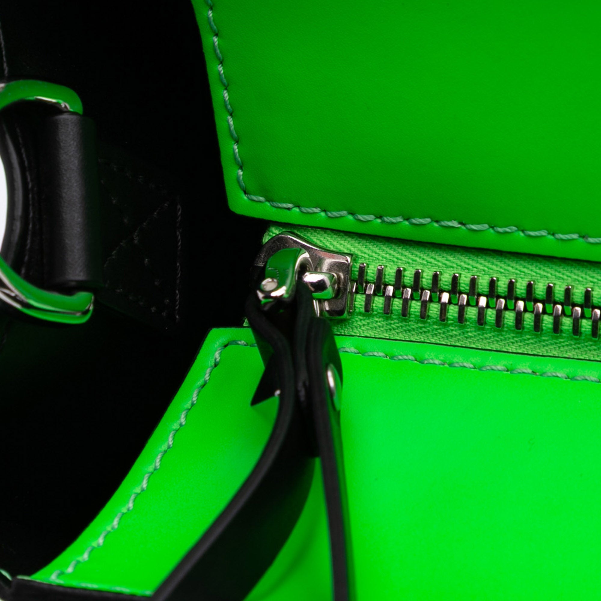 Leather VLTN Satchel - Image 9