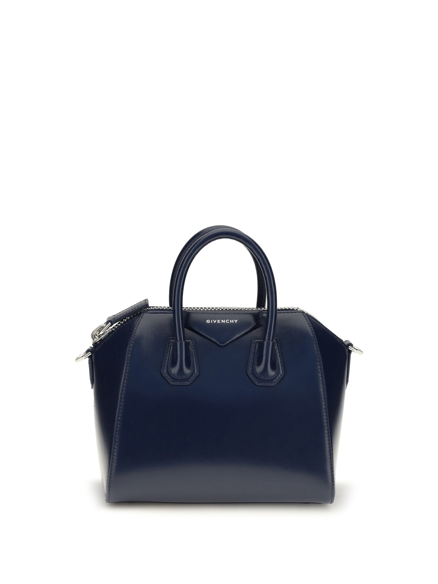 Givenchy Top Handle Bag — Blue Calf Leather Bos Taurus