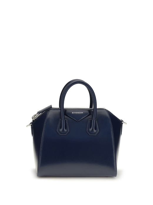 Givenchy Top Handle Bag — Blue Calf Leather Bos Taurus