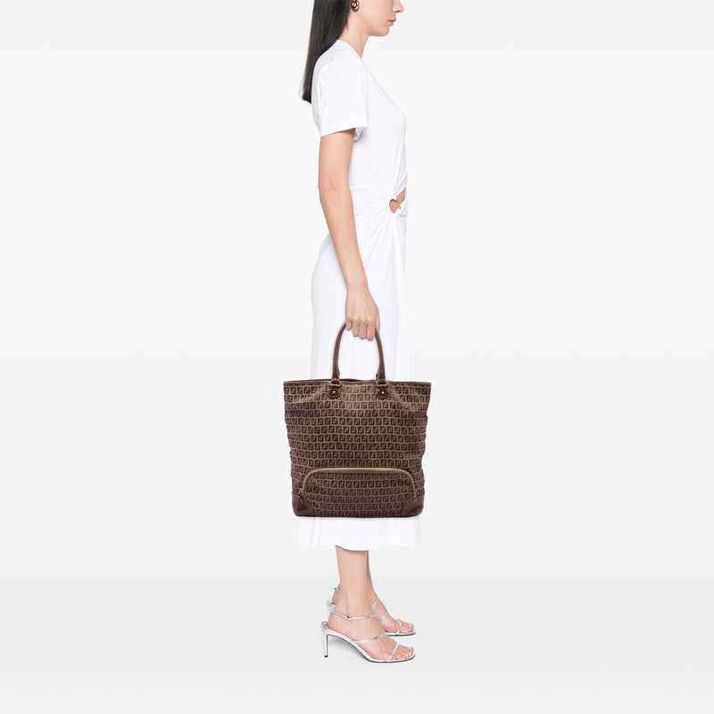 Zucchino Canvas Chef Shopping Tote - Image 6