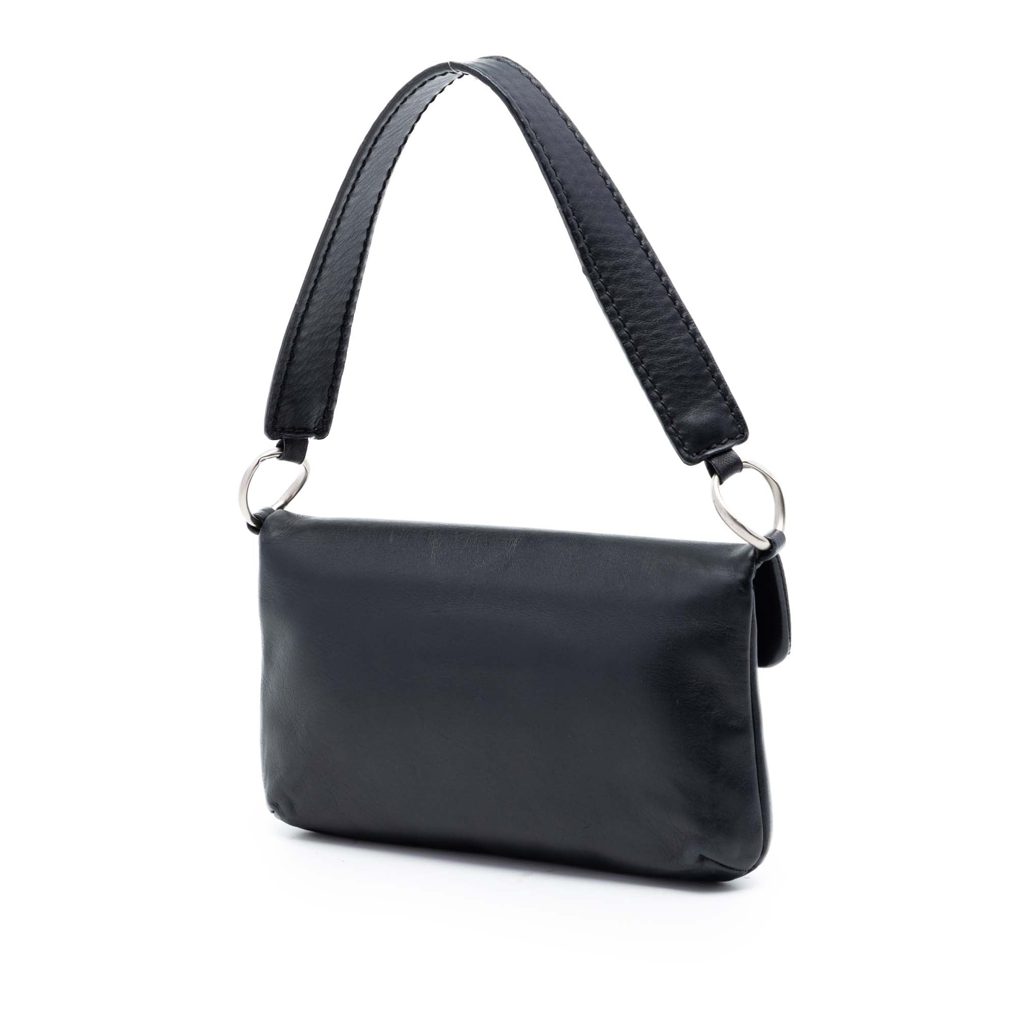 Calfskin Square Stitched Mademoiselle Shoulder Bag - Image 2