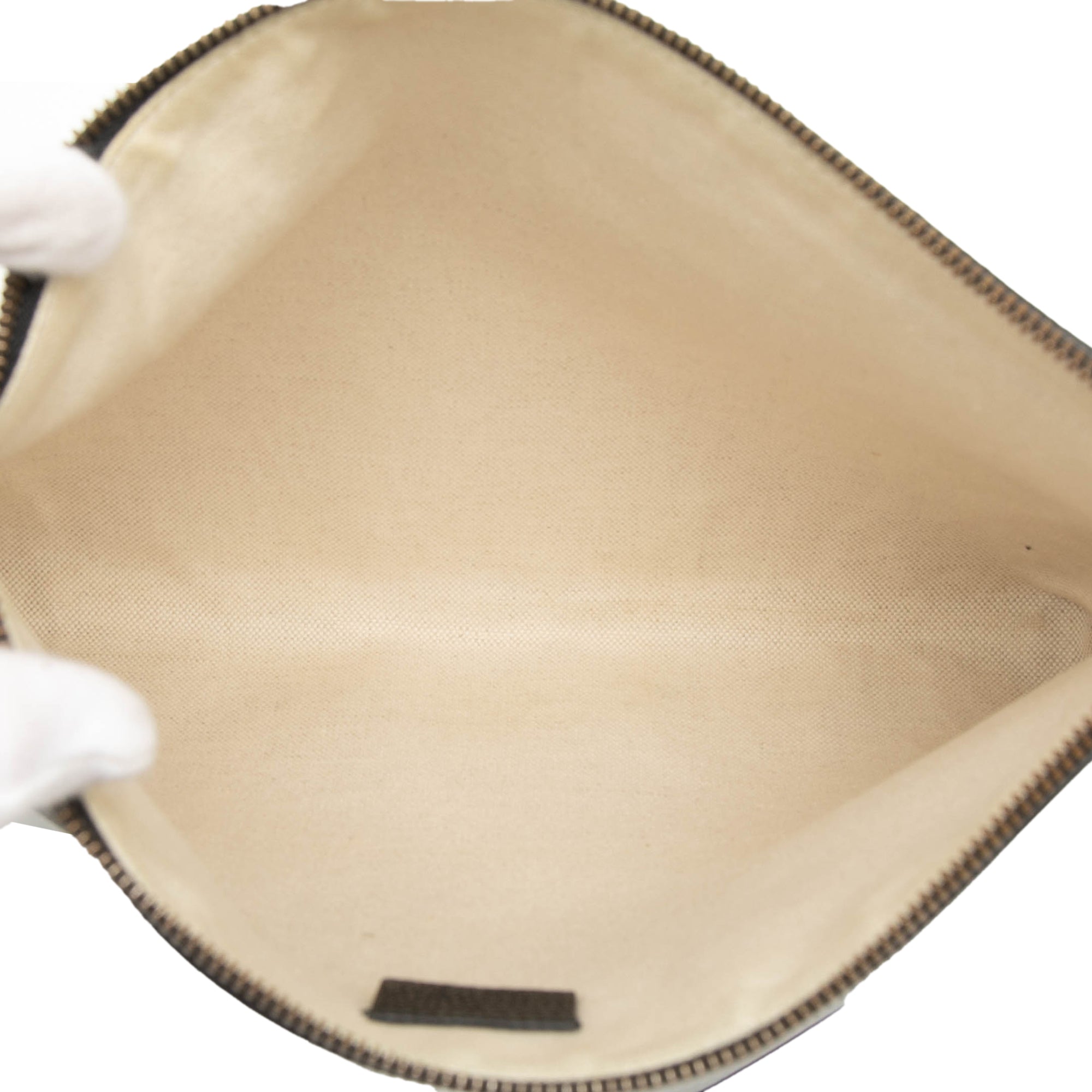 Leather Logo Clutch - Image 4