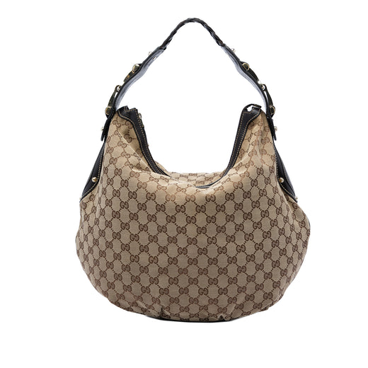 Medium GG Canvas Pelham Hobo - Image 1