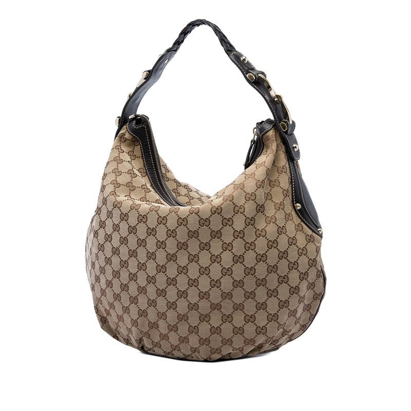 Medium GG Canvas Pelham Hobo - Image 2