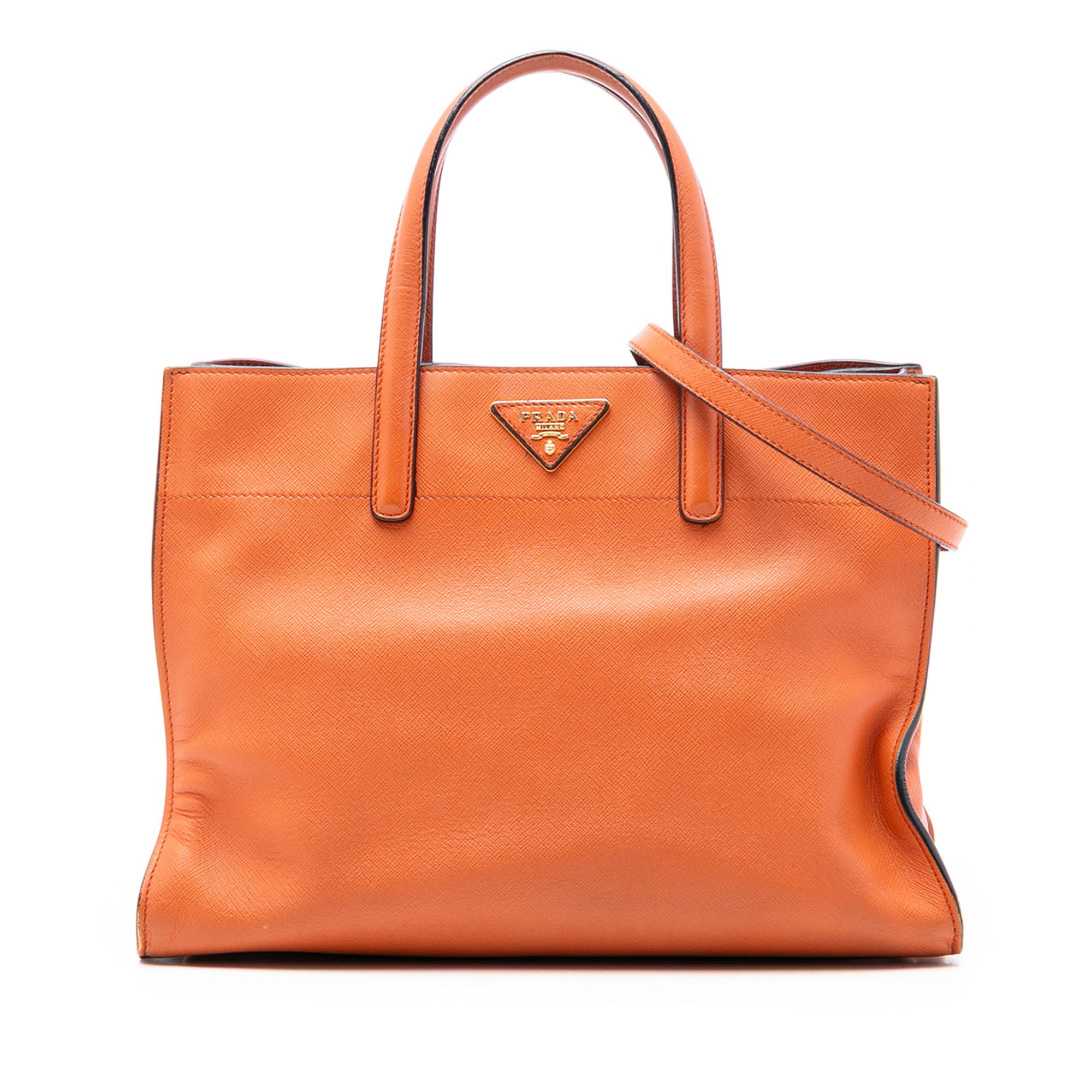 Saffiano Soft Triple Pocket Tote - Image 1