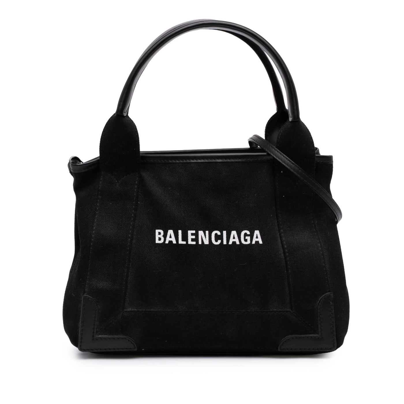 Denim Navy Cabas Satchel XS - Image 1