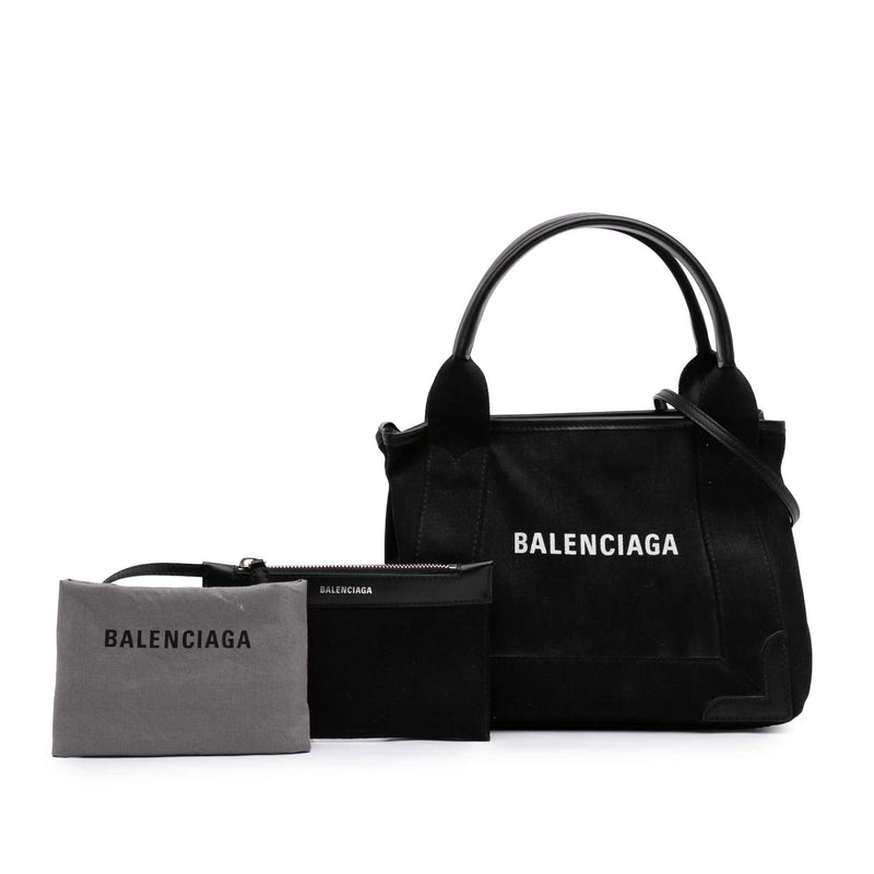 Denim Navy Cabas Satchel XS - Image 7