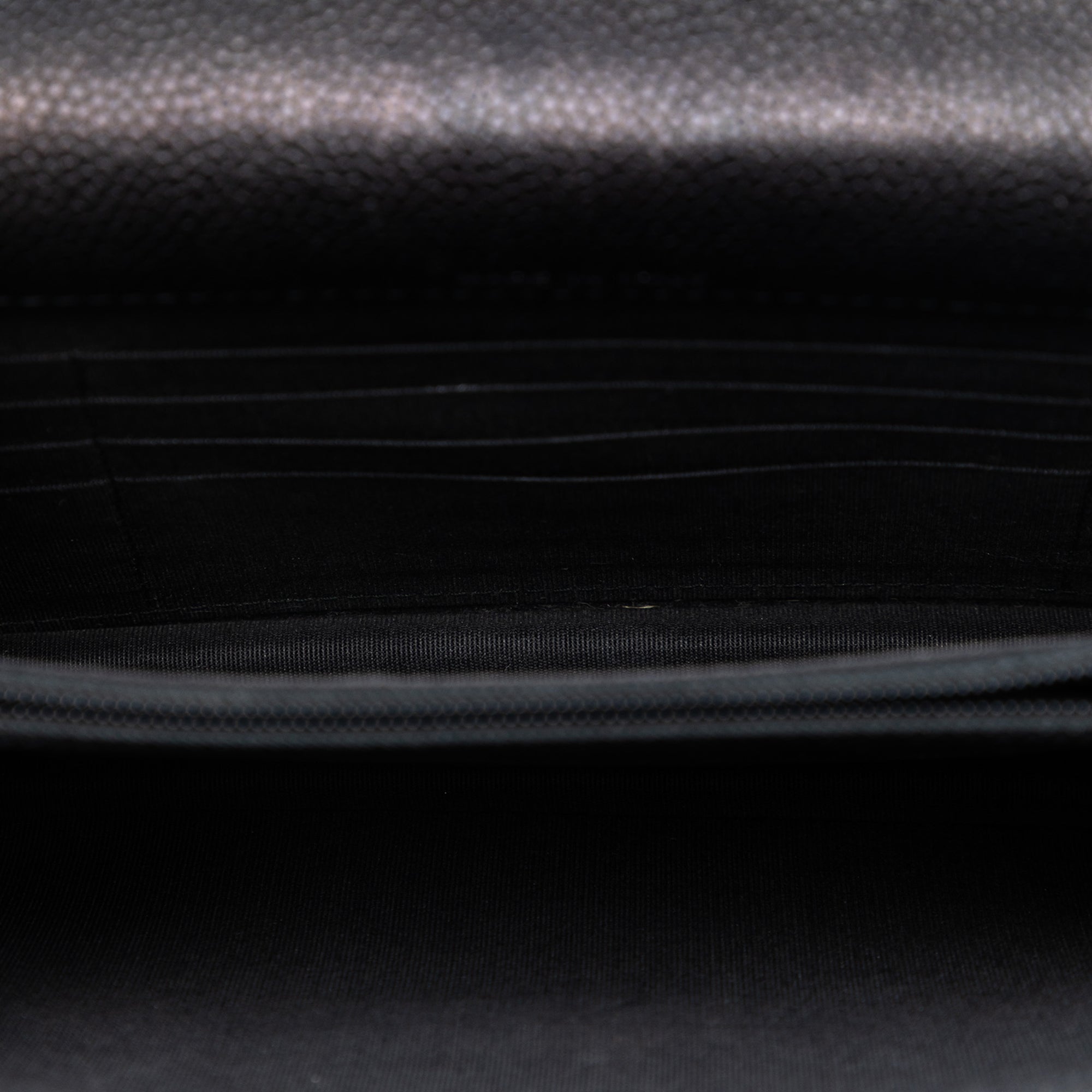 CC Chevron Caviar Square Wallet On Chain - Image 4