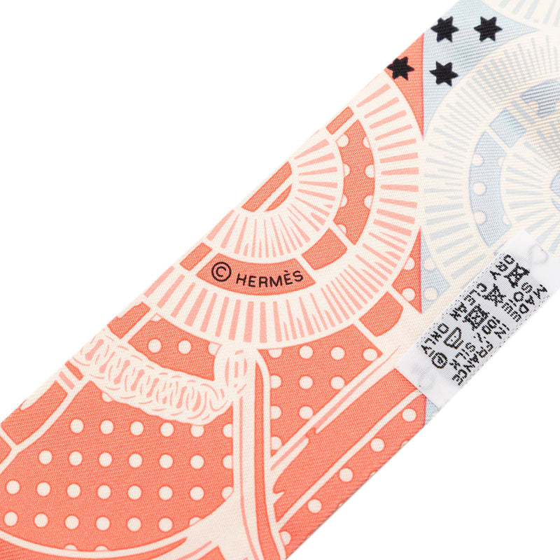 Eperon d Or Bandana Silk Twilly Scarf - Image 3