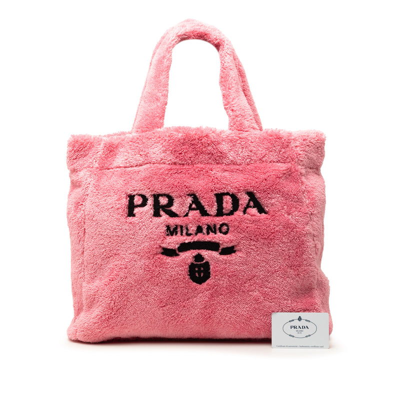 Spugna Terry Cloth Logo Tote - Image 7