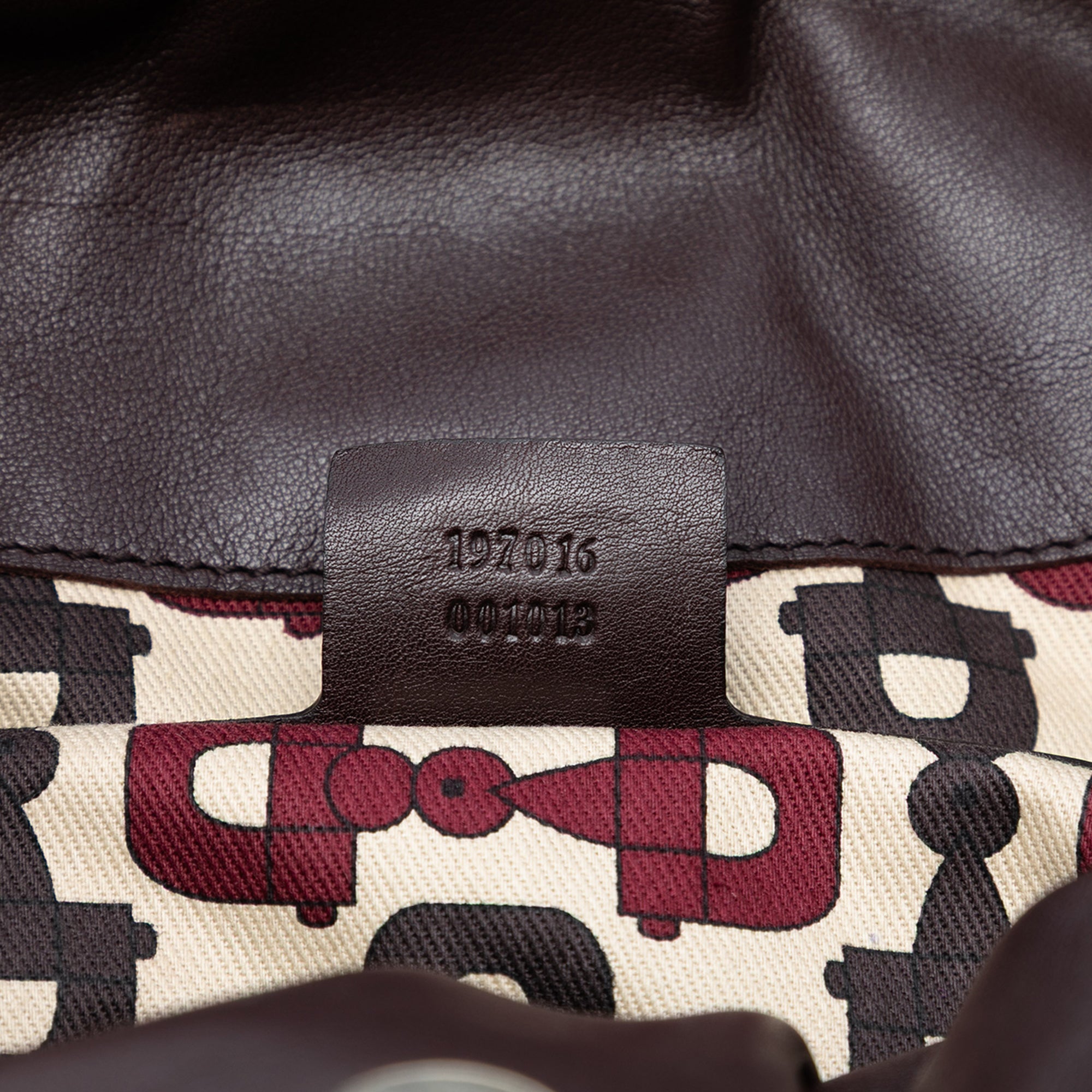Large Guccissima Hysteria Satchel - Image 6