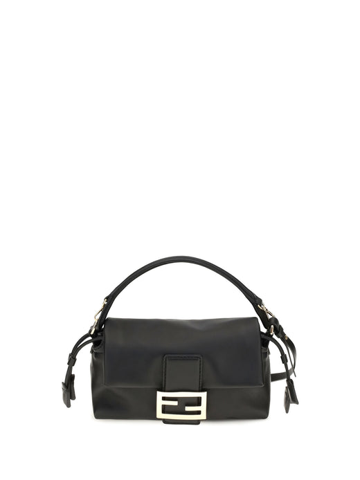 Fendi Baguette Shoulder Bag — Black Upper: Lamb Ovis Aries