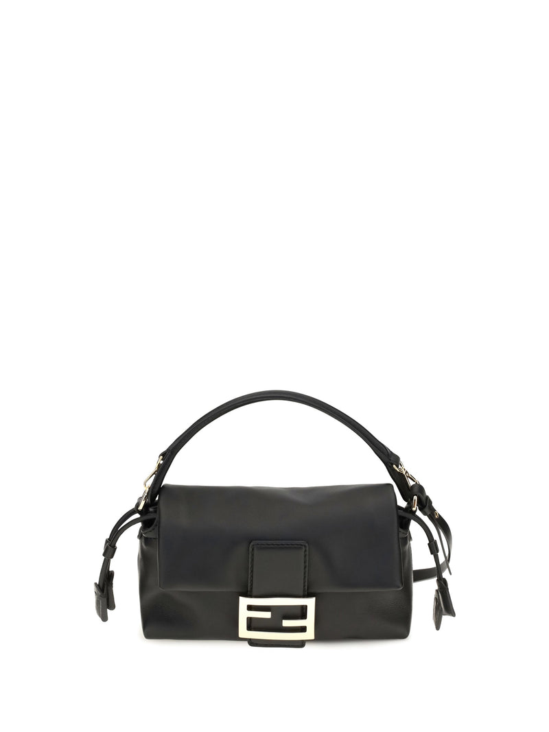 Fendi Baguette Shoulder Bag — Black Upper: Lambskin