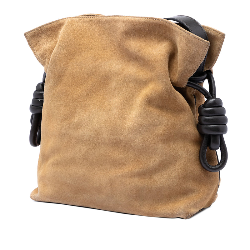 Suede Flamenco Knot Crossbody - Image 2
