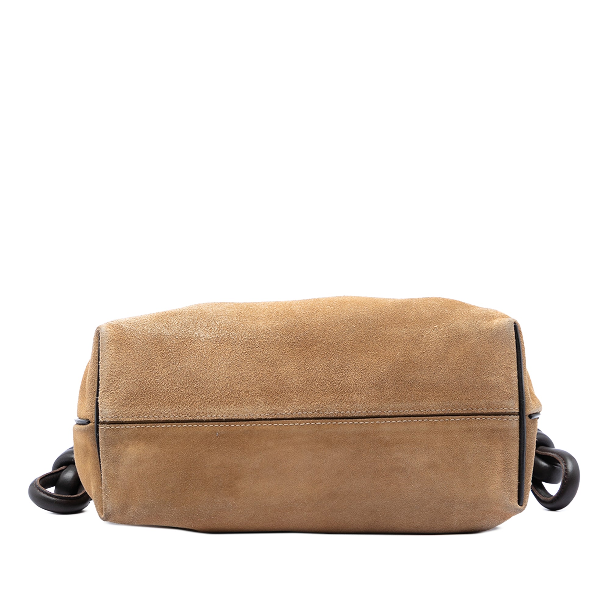 Suede Flamenco Knot Crossbody - Image 3