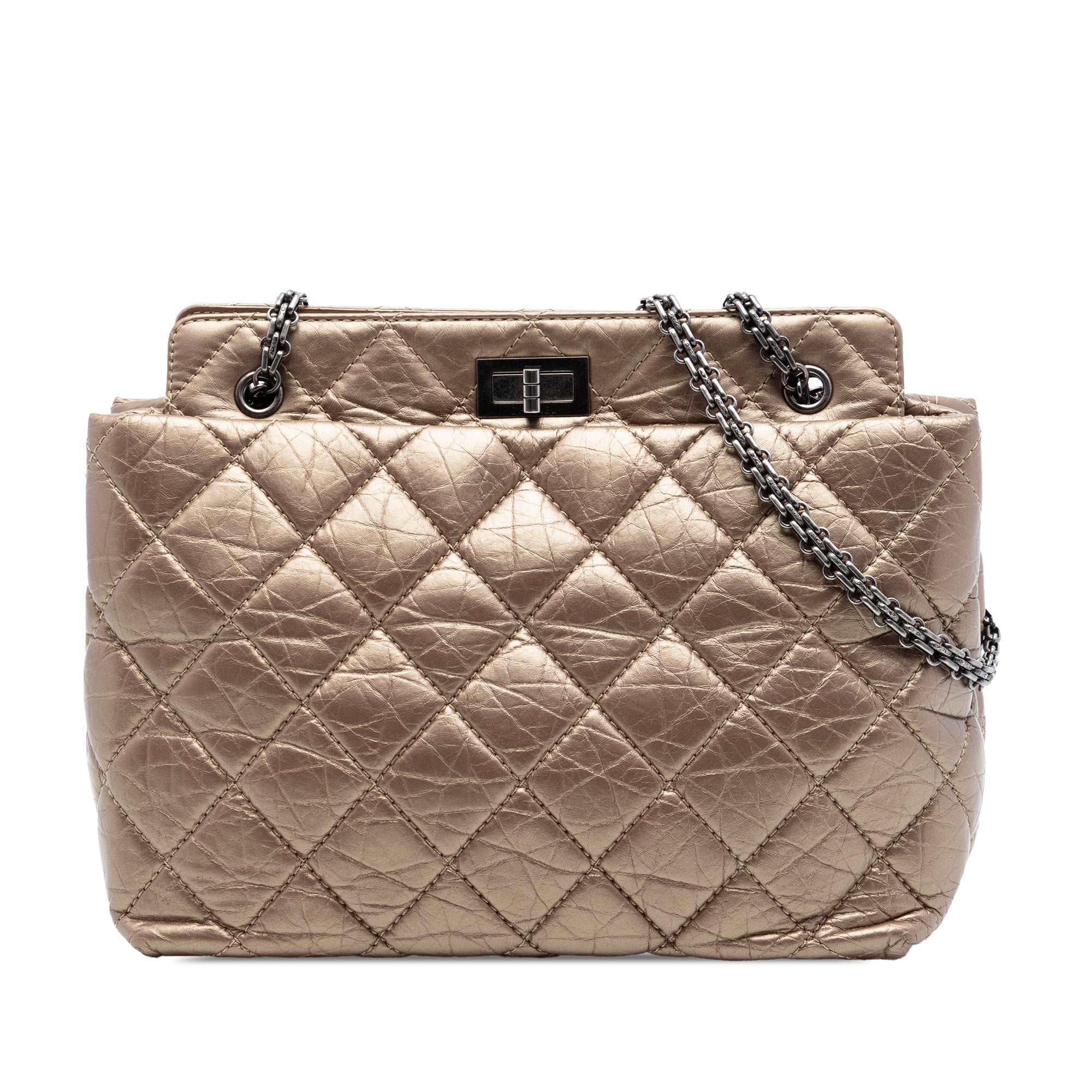Quilted Aged Calfskin Reissue 2.55 Tote - Image 1