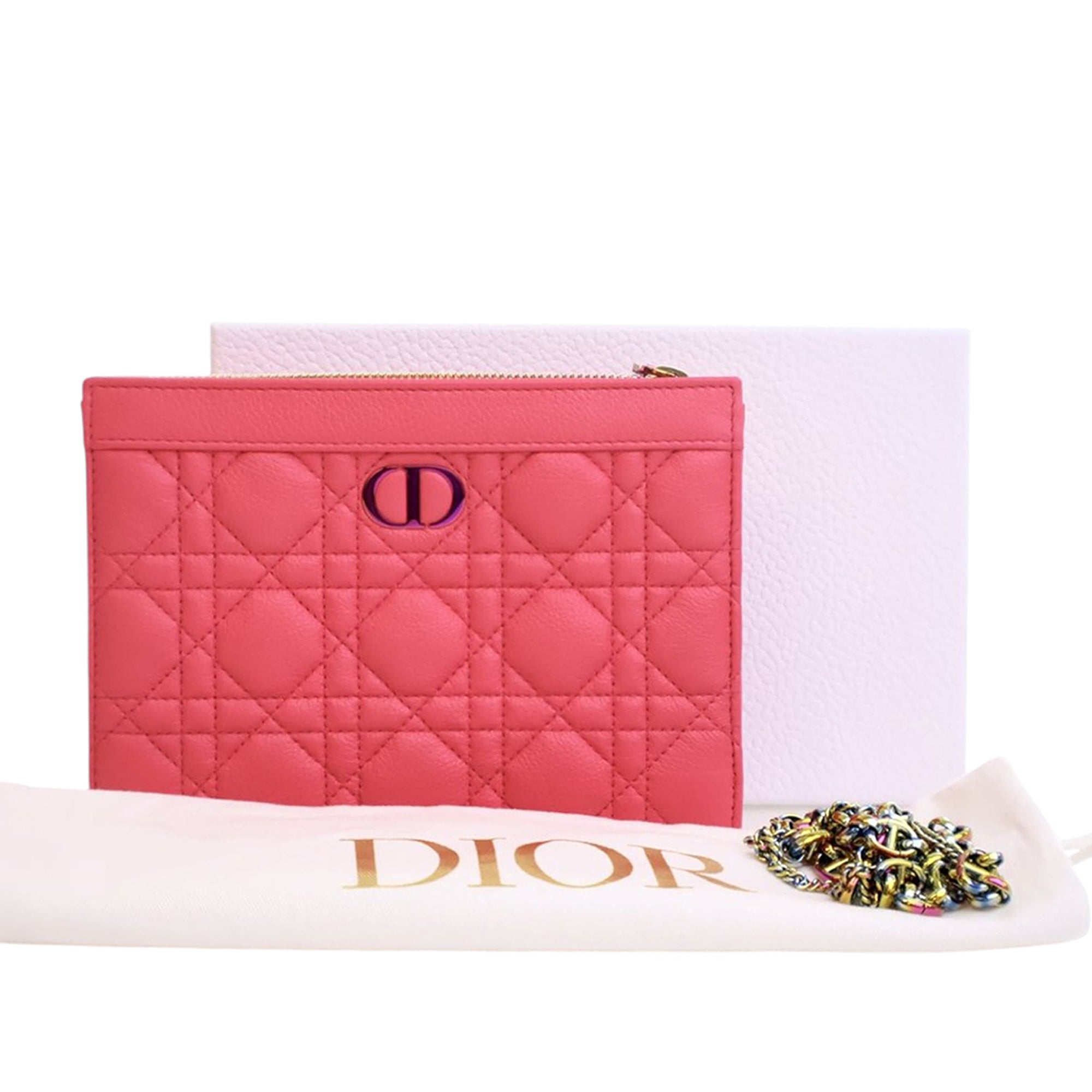 Supple Cannage Calfskin Caro Every Dior Pouch - Image 15