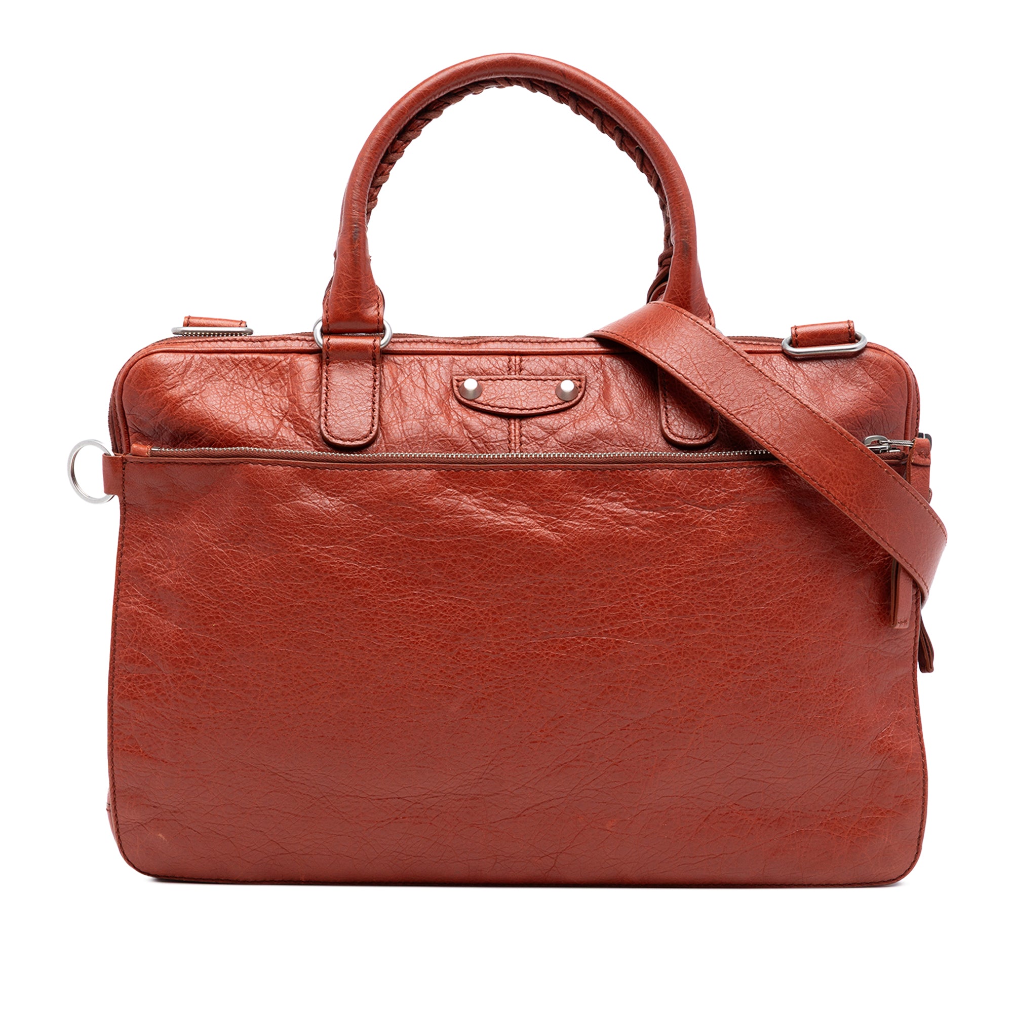 Lambskin Motocross Giant 12 Briefcase - Image 1