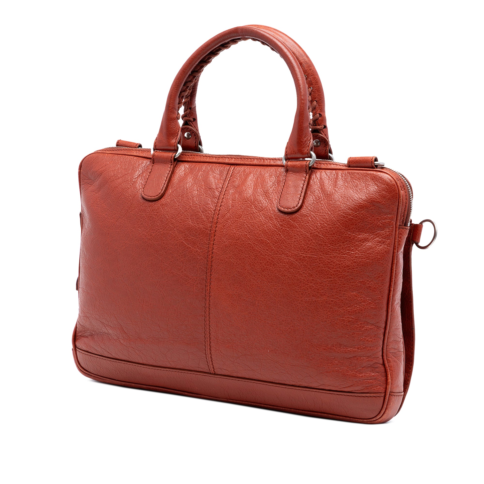 Lambskin Motocross Giant 12 Briefcase - Image 2