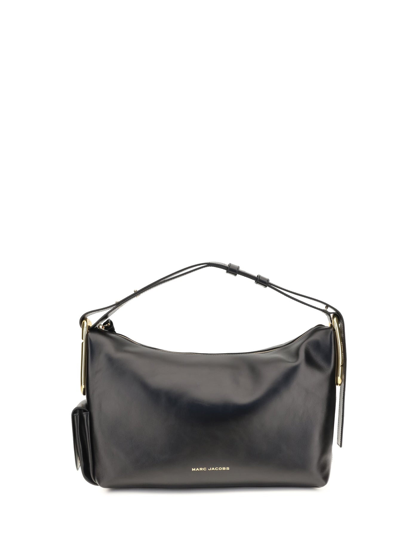 Marc Jacobs Juliette Shoulder Bag — Black Calf Leather Bos Taurus