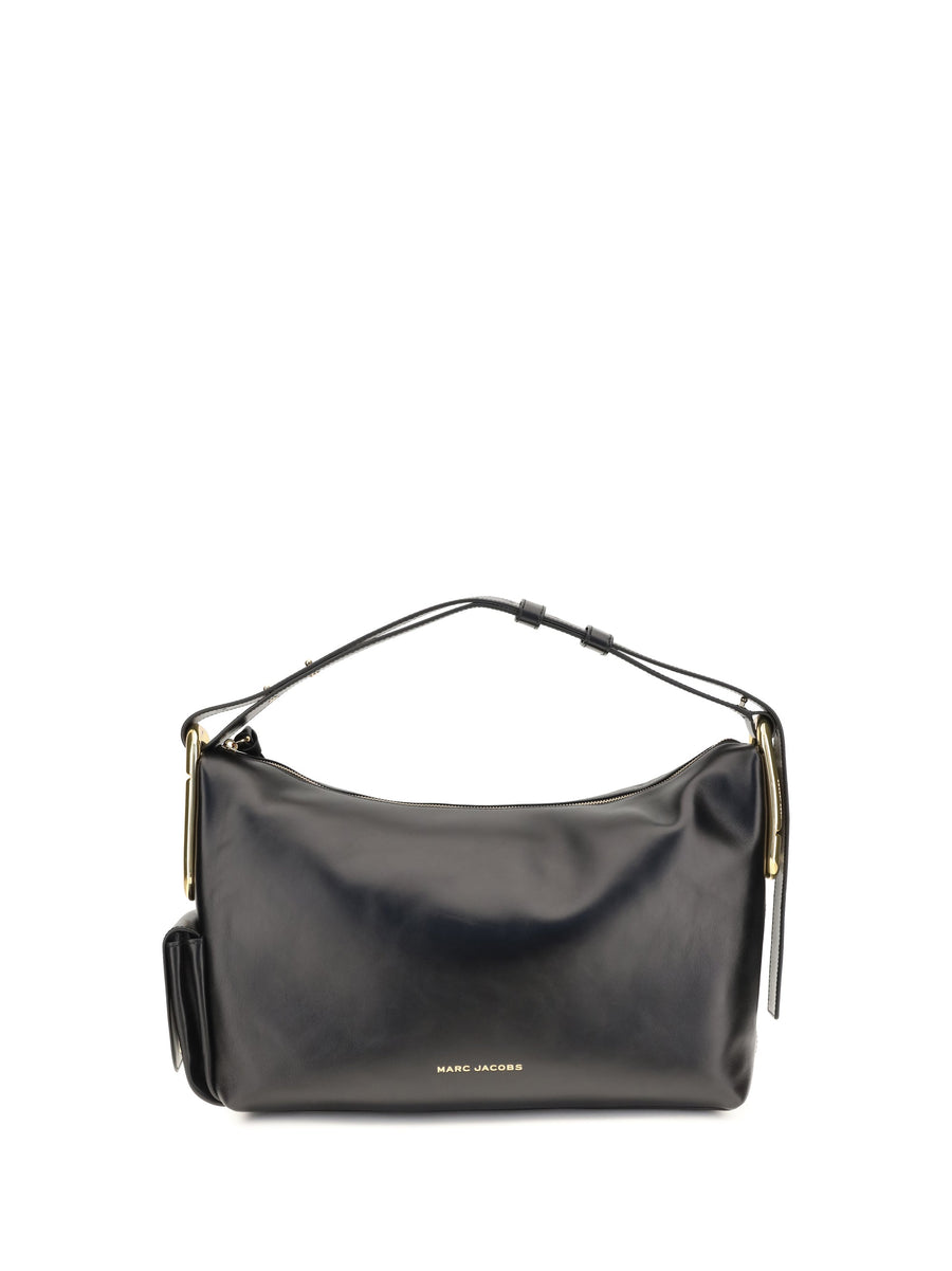 Marc Jacobs Juliette Shoulder Bag — Black Calf Leather Bos Taurus